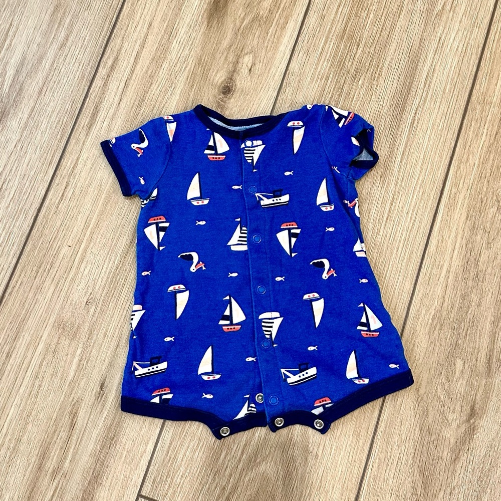 CARTERS INFANT BOYS ONE PIECE ROMPER